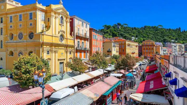 Old Town- 4 Pers, Vieux Nice, Ac, Wifi Exterior foto